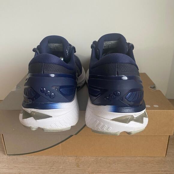 ASICS Gel Kayano 27 Navy/White Men Running Shoes 1011767- SZ 14 main image 9